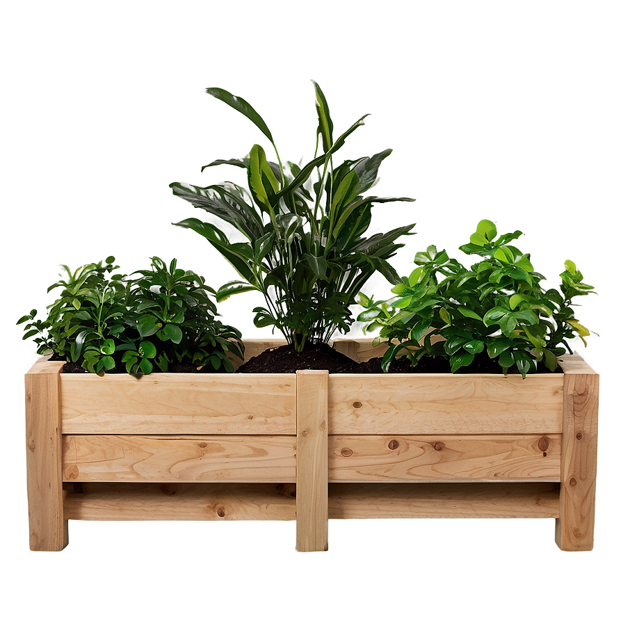 Long Planter Box Png Nth PNG Image