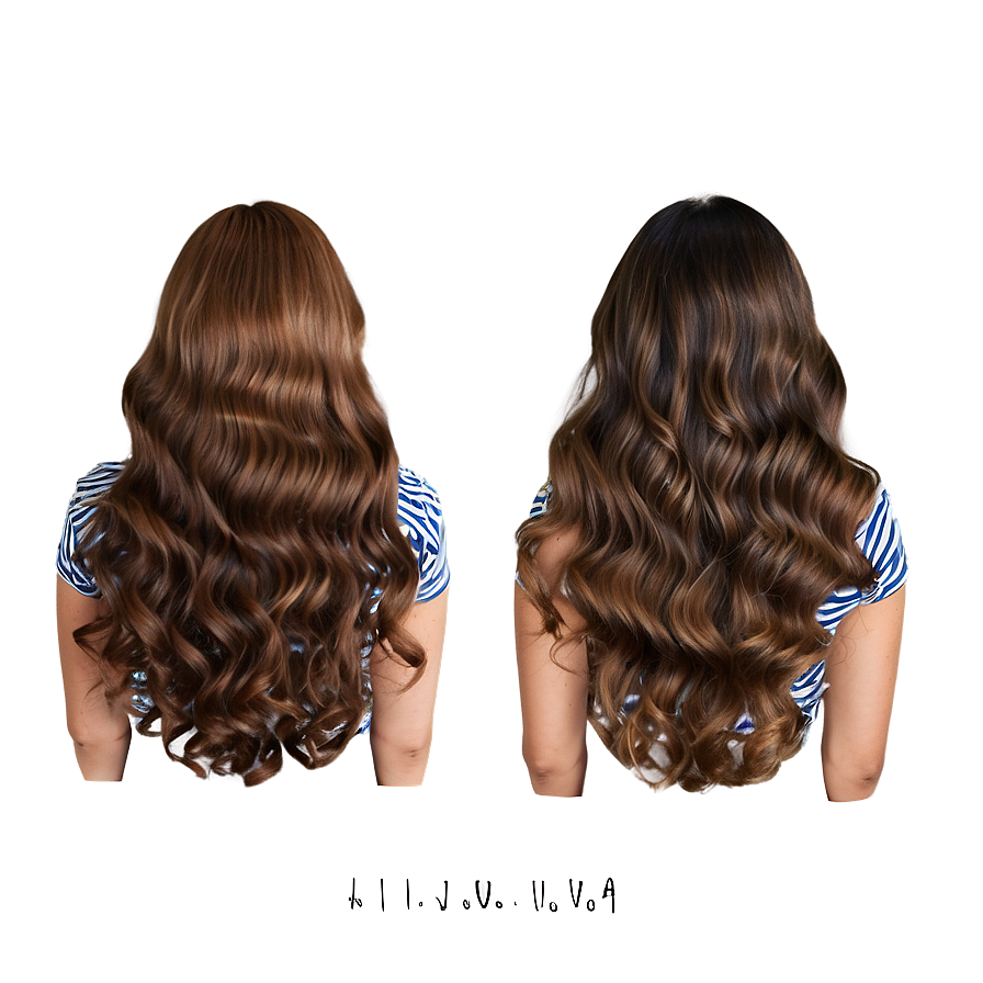 Long Wavy Brown Hair Png 69 PNG Image