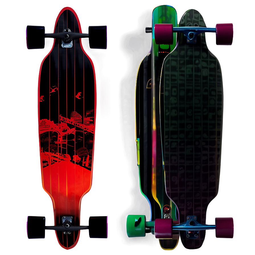 Longboard Silhouette Png Rnm PNG Image