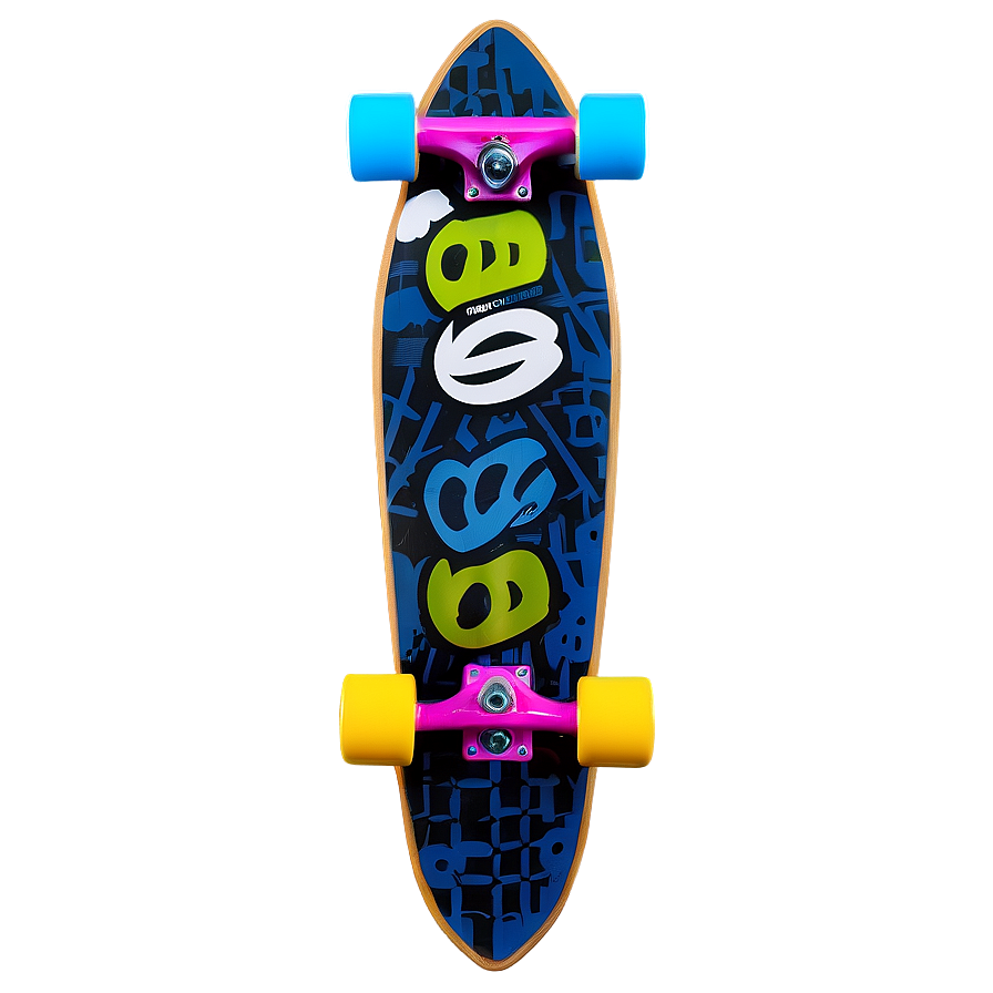 Longboard Skateboard Png Eco PNG Image