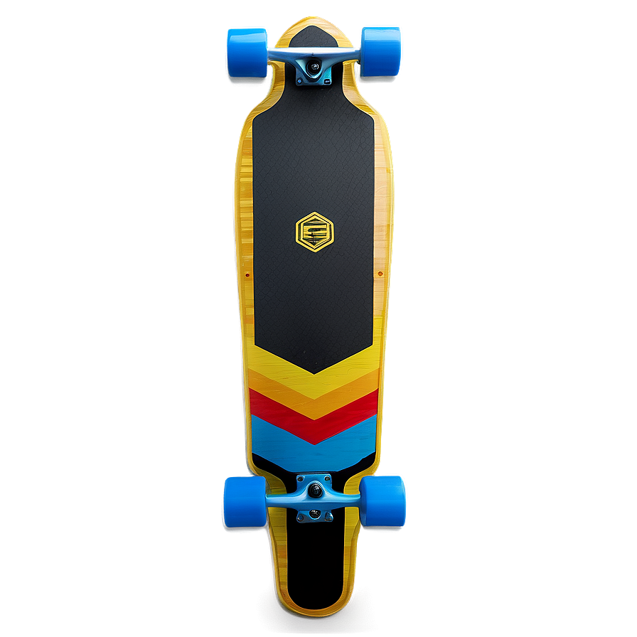 Longboard Top View Png Hom96 PNG Image