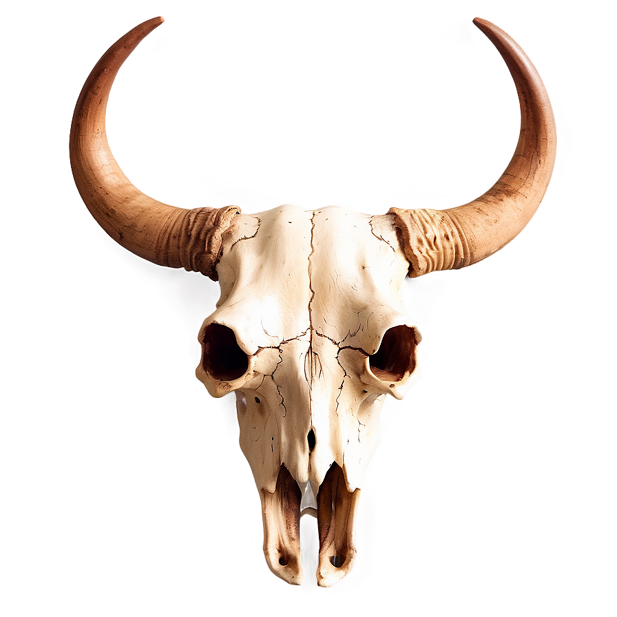 Longhorn Bull Skull Symbol Png Qtp16 PNG Image