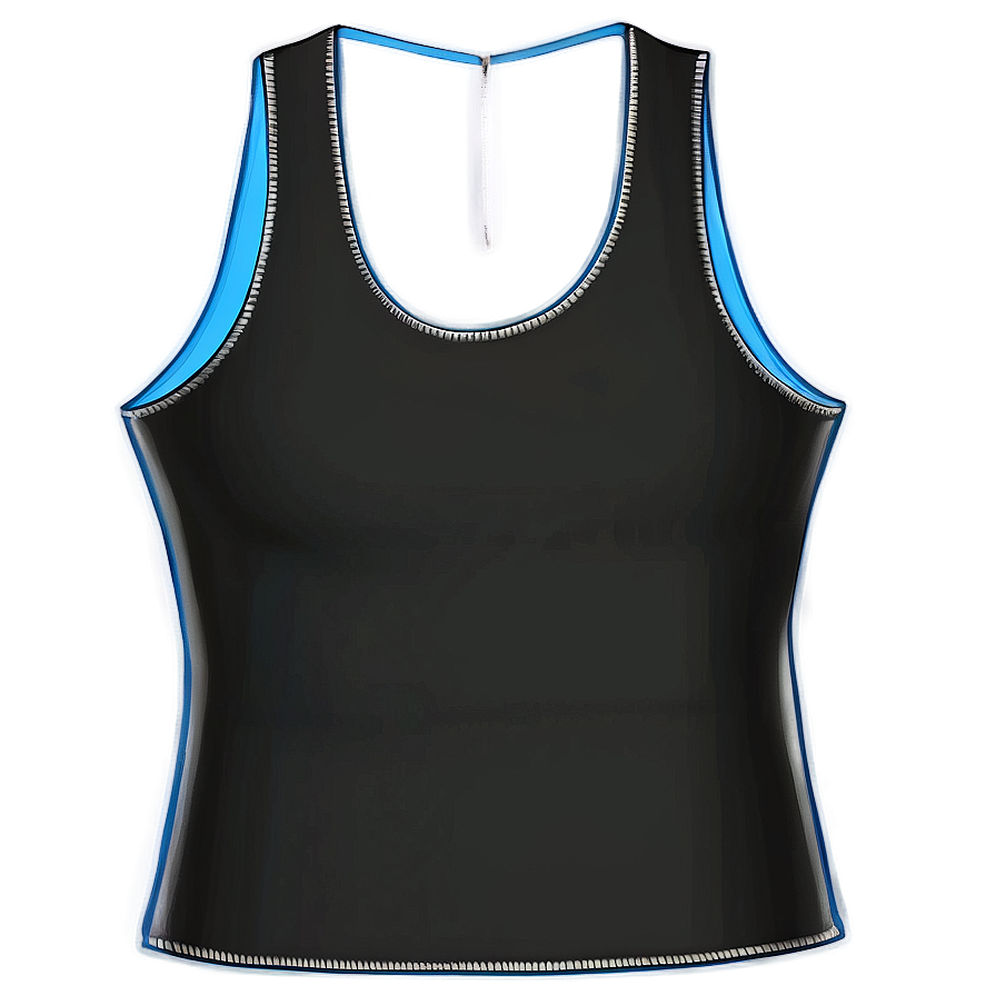 Loose Black Tank Top Png 27 PNG Image