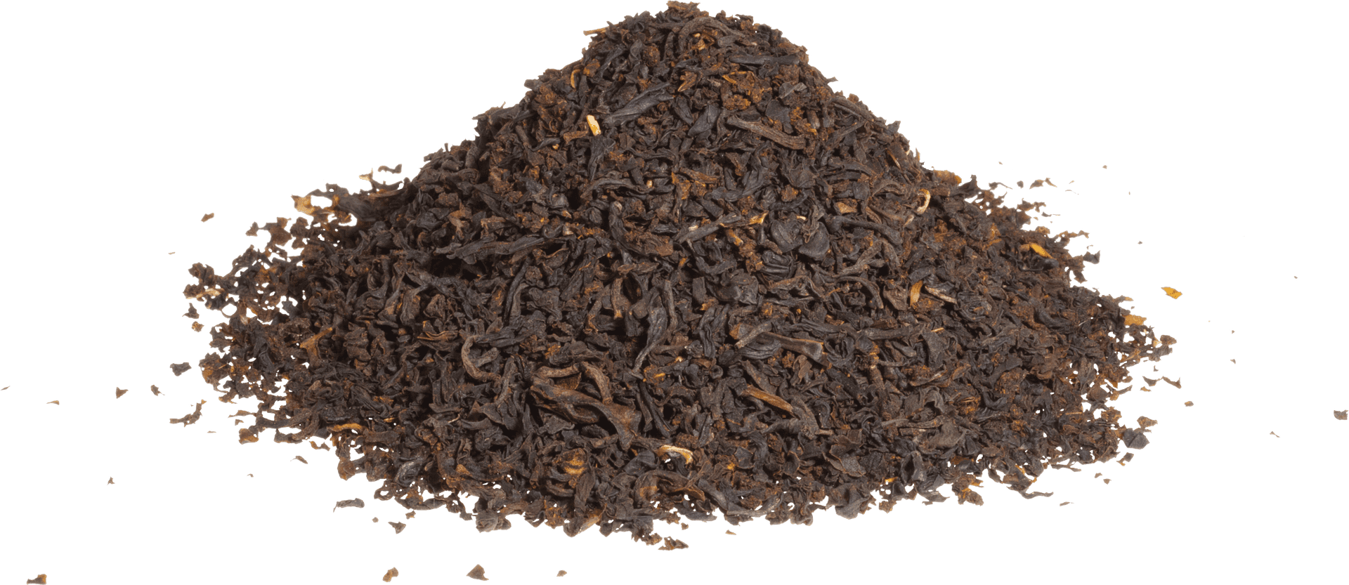 Loose Black Tea Leaves PNG Image