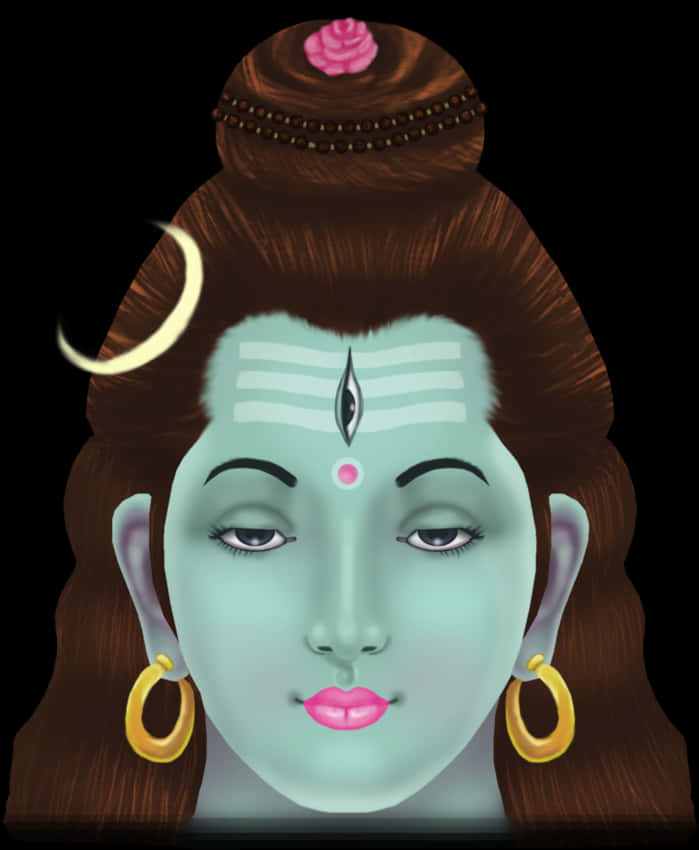 Lord Shiva Artistic Representation.jpg PNG Image