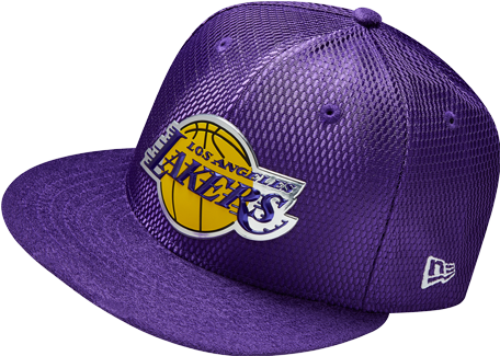 Los Angeles Lakers Purple Cap PNG Image