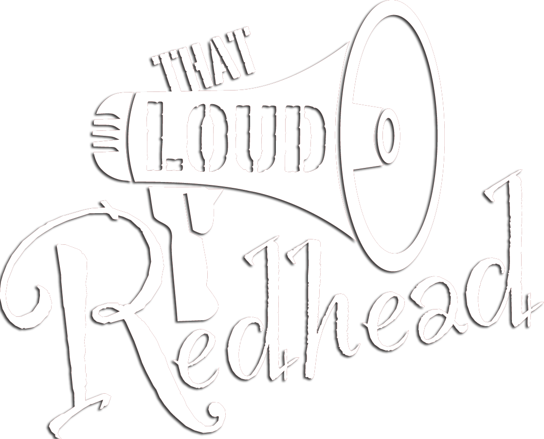 Loud Redhead Megaphone Graphic PNG Image