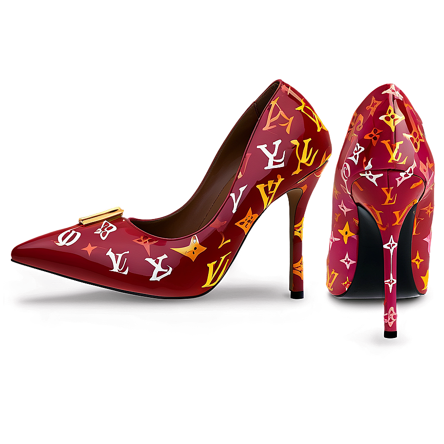 Louis Vuitton Heels Png Bmb PNG Image