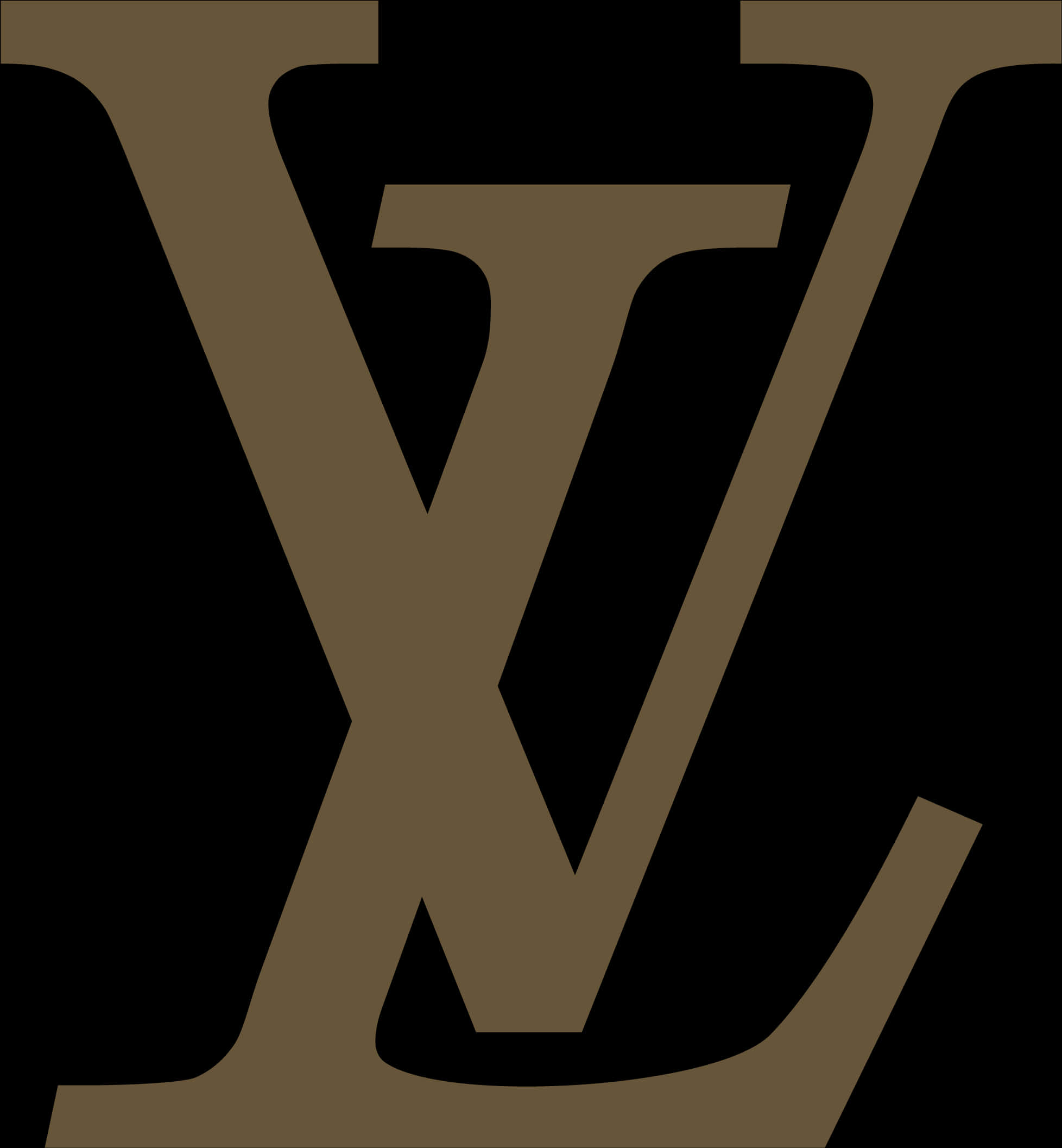 Louis Vuitton Iconic Logo PNG Image