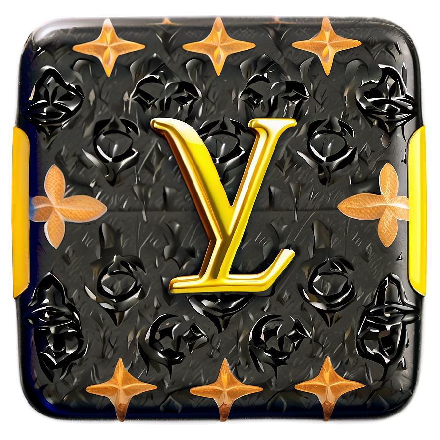 Louis Vuitton Logo Badge Png 35 PNG Image