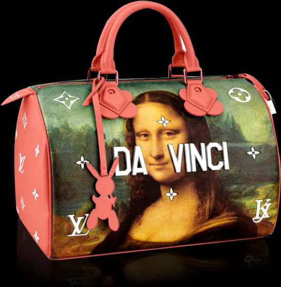 Louis Vuitton Mona Lisa Bag PNG Image