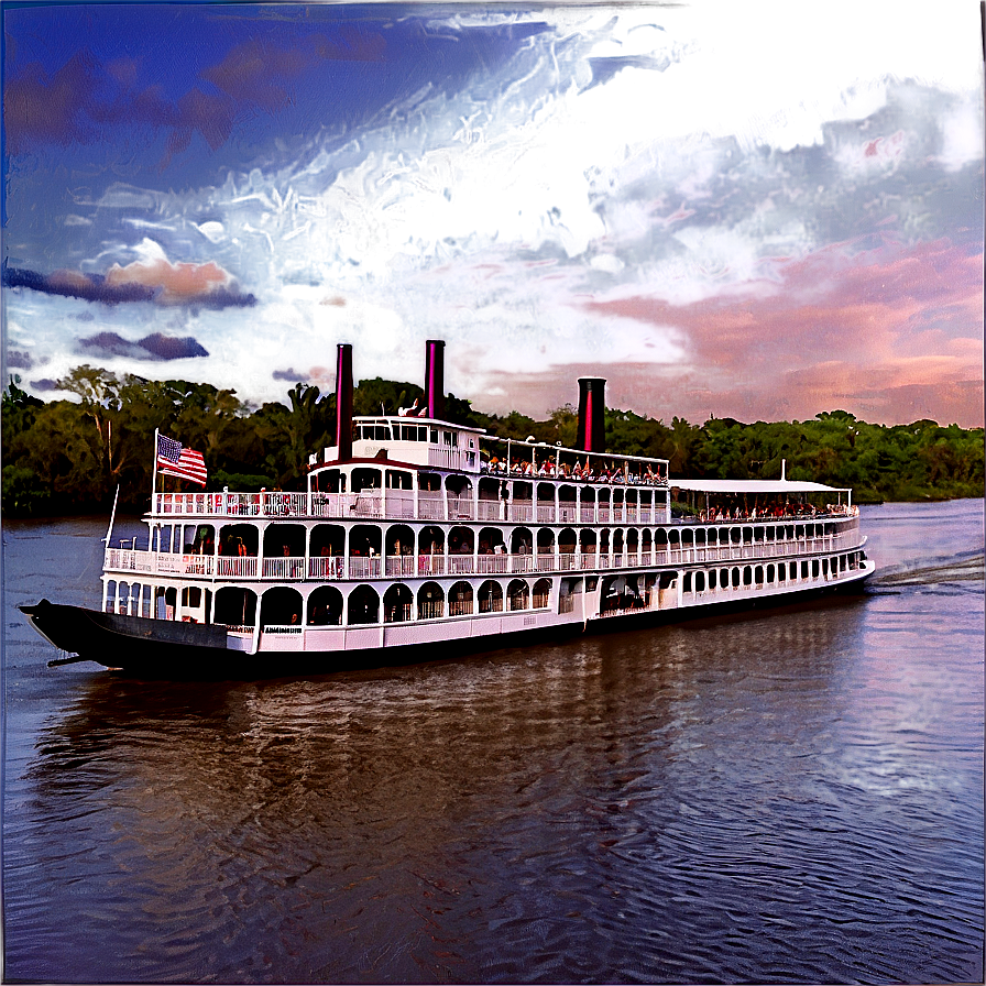 Louisiana Riverboat Png 06122024 PNG Image