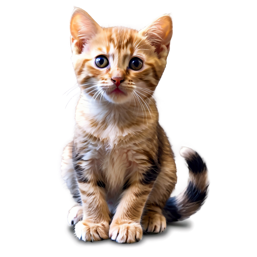 Lovable Kitten Friend Png Bnv14 PNG Image