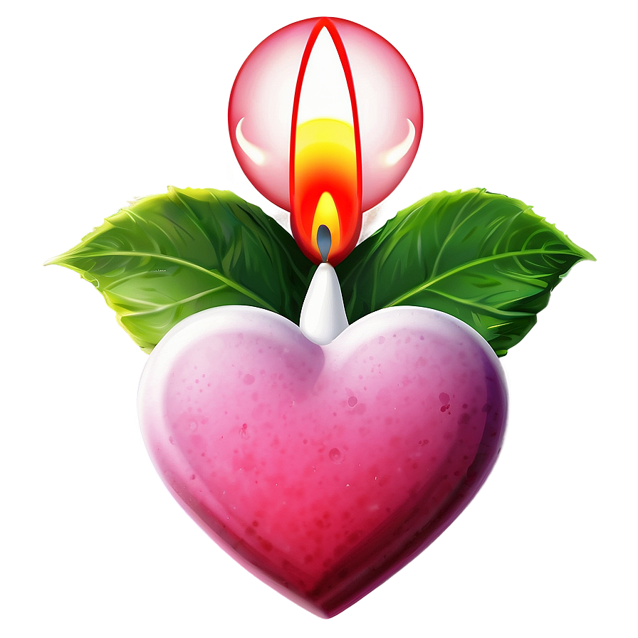 Love Candle Png 5 PNG Image