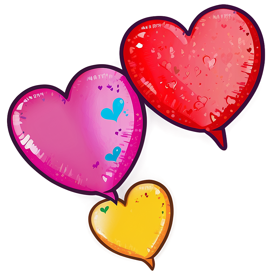 Love Chat Bubble Png Daj46 PNG Image