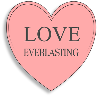 Love Everlasting Heart Graphic PNG Image