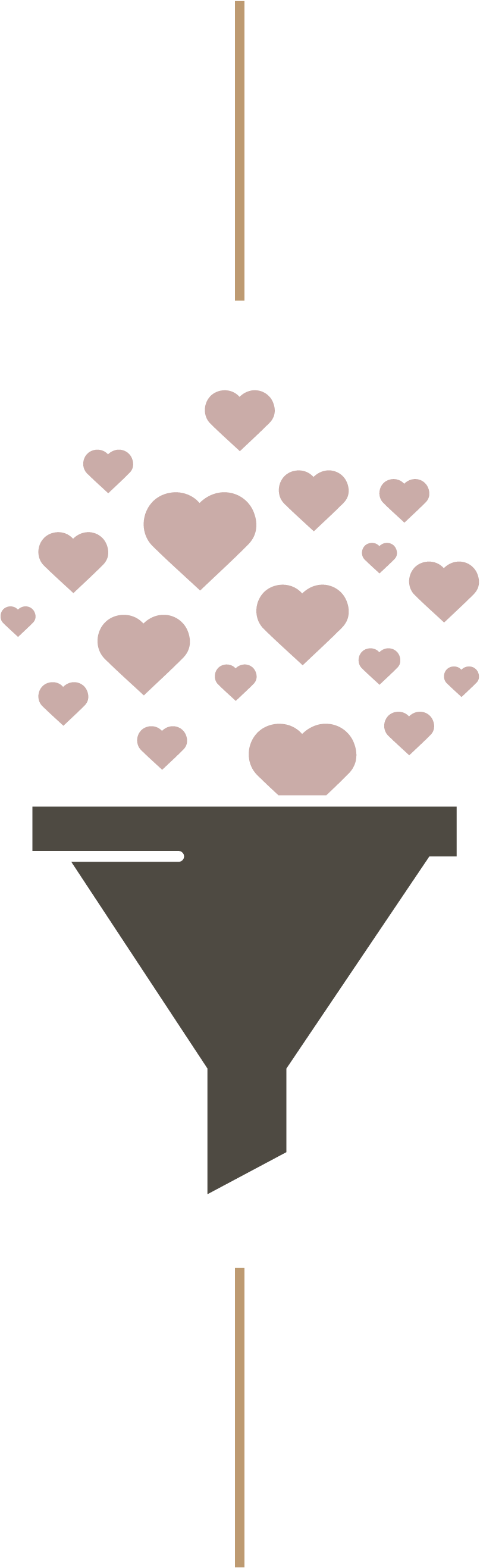 Love Funnel Concept PNG Image