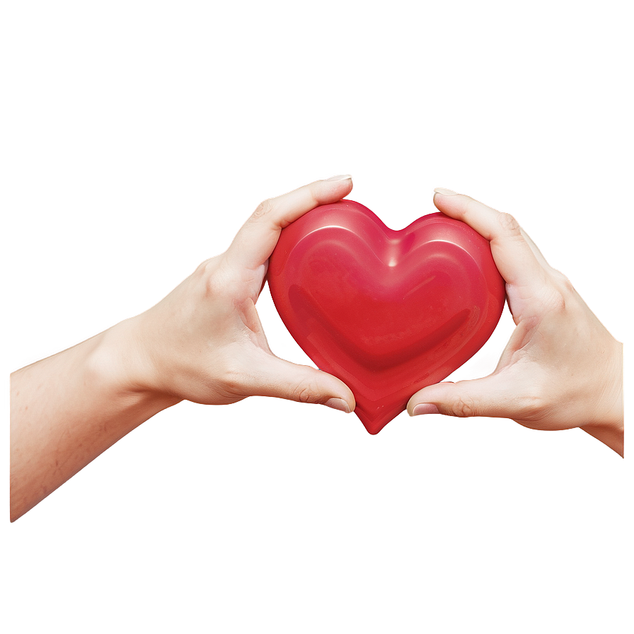 Love Heart Hands Illustration Png Hkl6 PNG Image