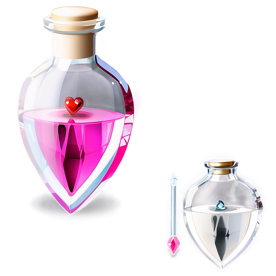 Love Potion In Crystal Png Yaj PNG Image