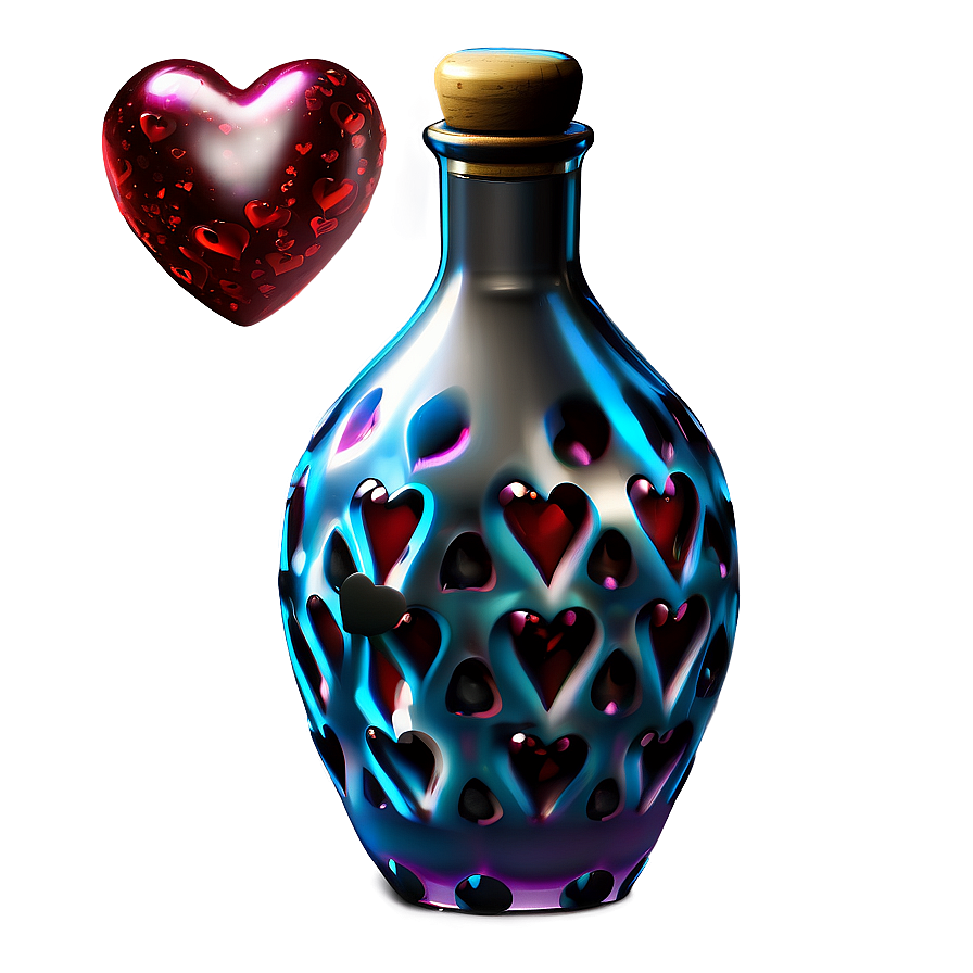 Love Potion With Hearts Png Rgl PNG Image