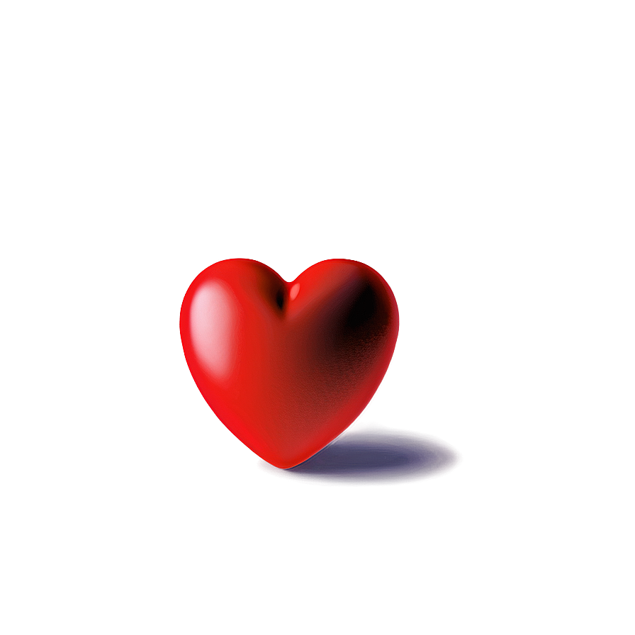 Love Red Heart Png 26 PNG Image