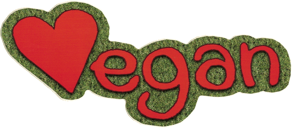 Love Vegan Logo PNG Image