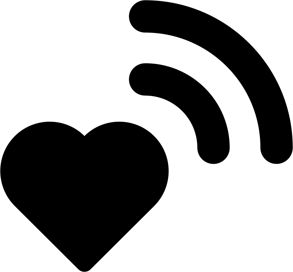 Love Wifi Symbol Graphic PNG Image