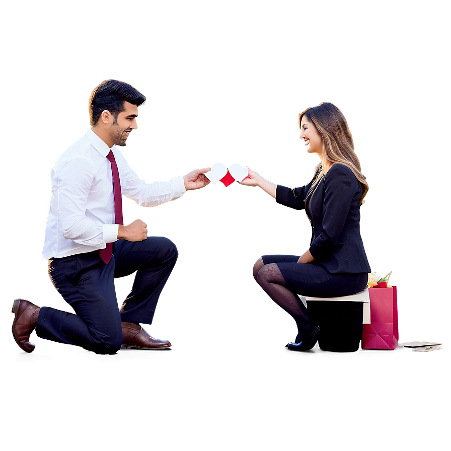 Lovely Valentine's Day Proposal Png 39 PNG Image