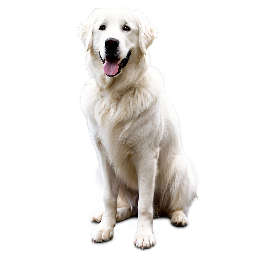 Loyal Great Pyrenees Companion Png 93 PNG Image