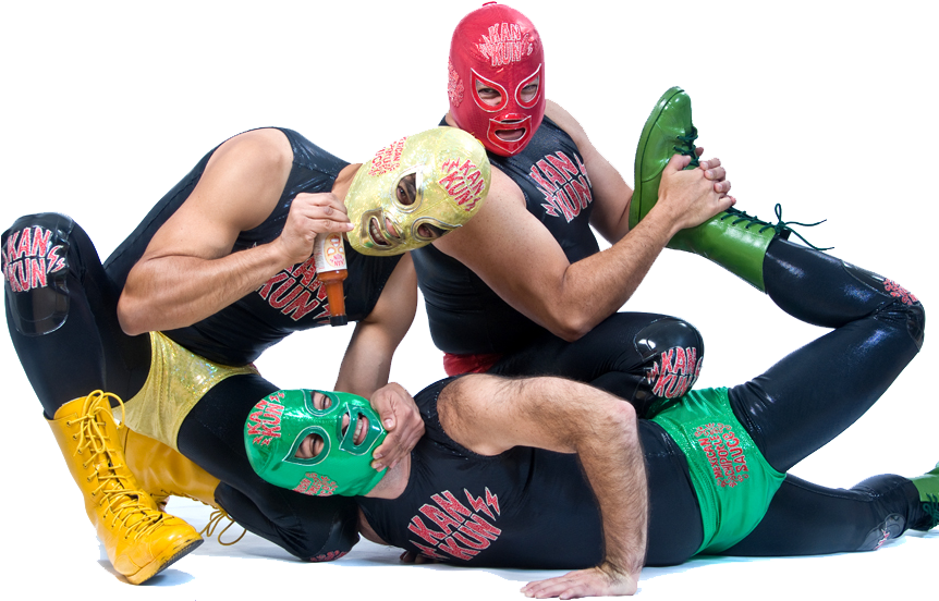 Luchadores_in_ Action.png PNG Image