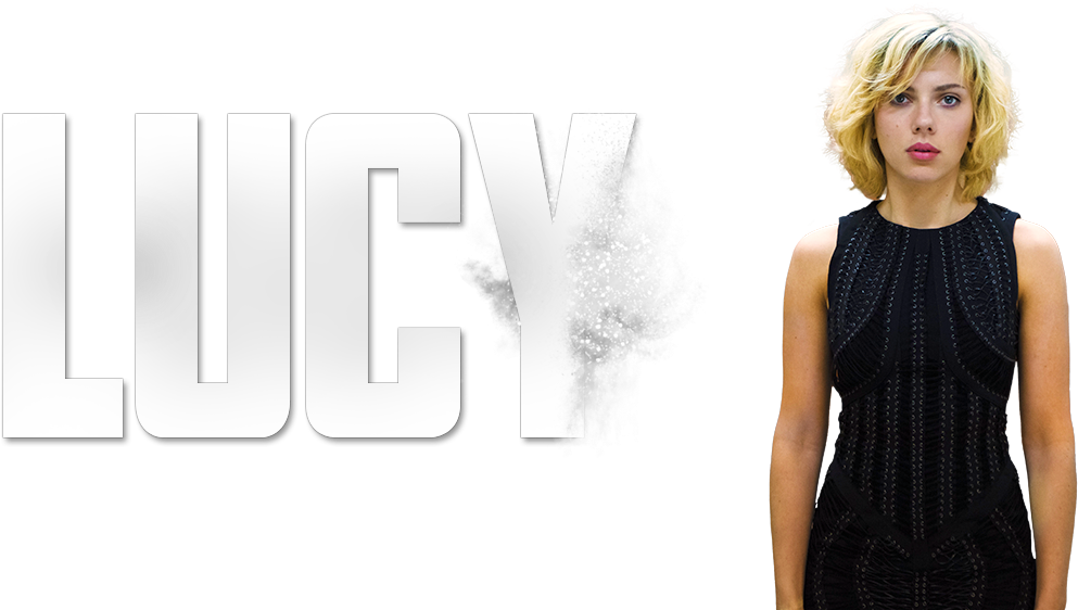 Lucy Movie Promotional Graphic PNG Image