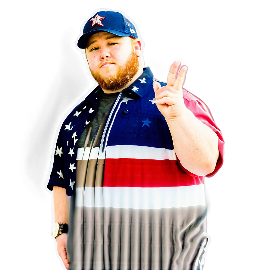 Luke Combs A PNG Image