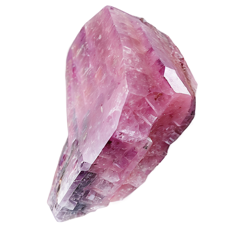 Luminescent Rose Quartz Specimen Png 06272024 PNG Image