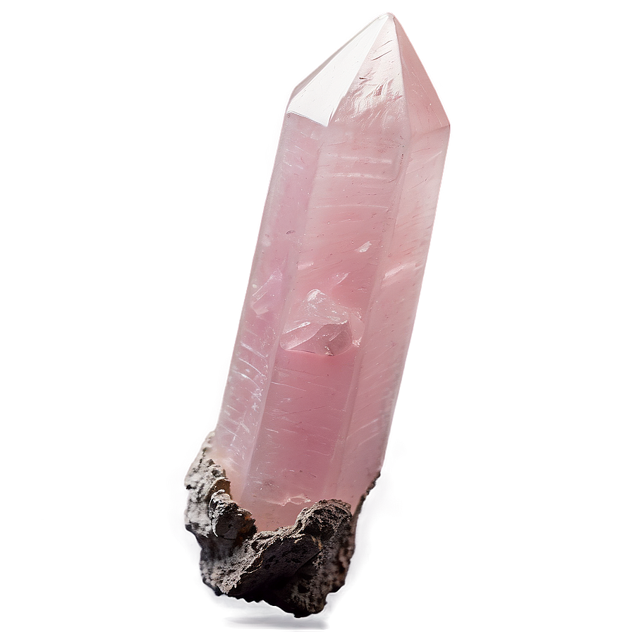 Luminescent Rose Quartz Specimen Png Pdq67 PNG Image