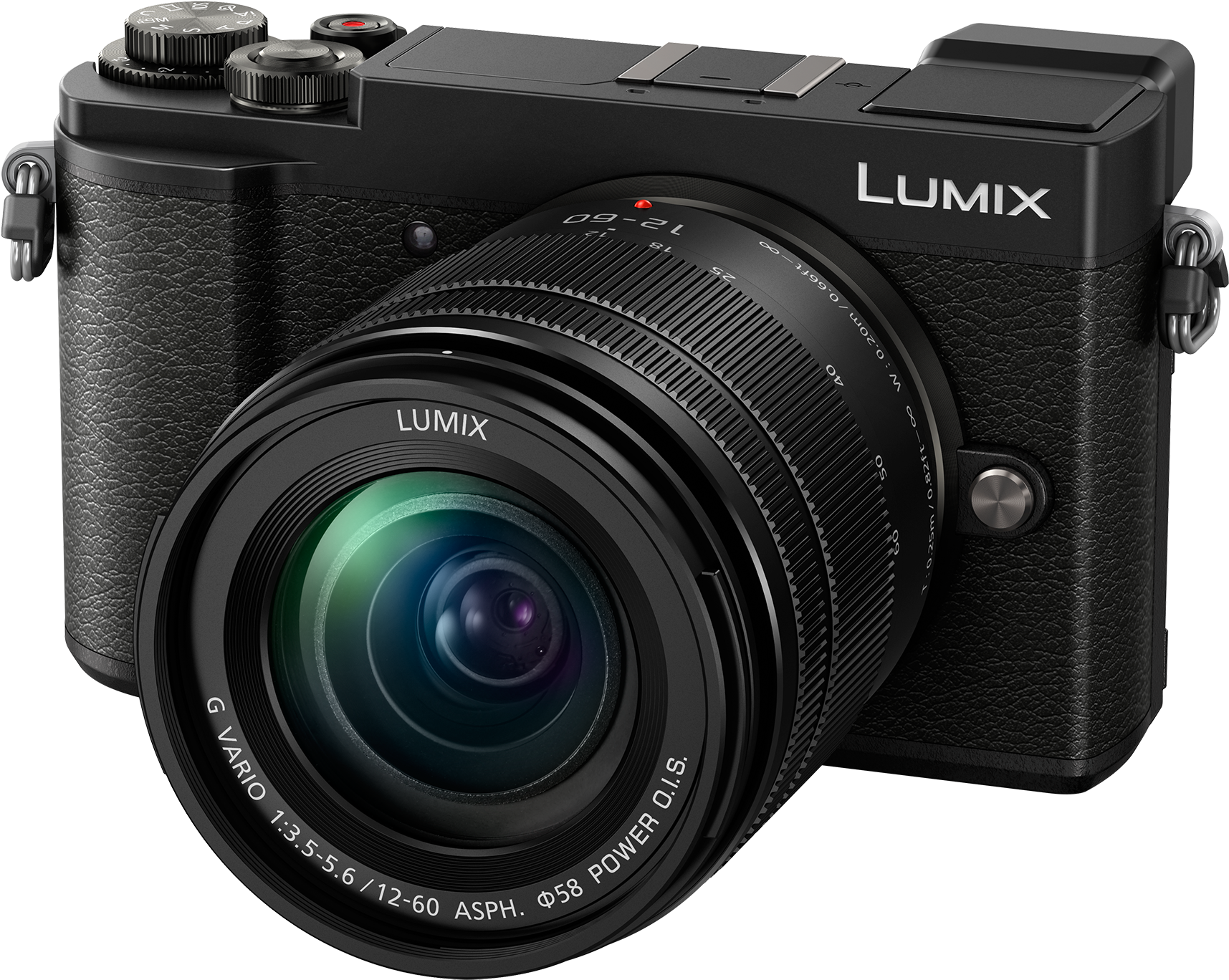 Lumix Digital Camera Black PNG Image