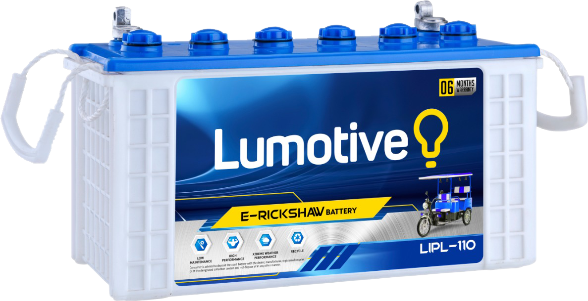 Lumotive E Rickshaw Battery L I P L110 PNG Image