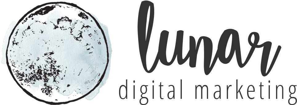 Lunar Digital Marketing Logo PNG Image