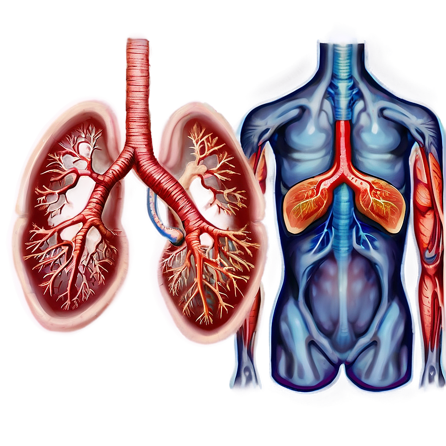 Lungs And Heart Connection Png 85 PNG Image