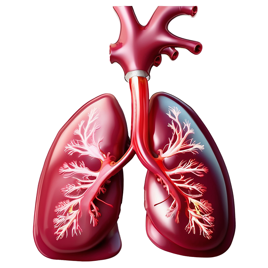 Lungs And Heart Connection Png Ygt50 PNG Image