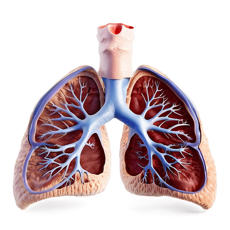 Lungs And Pleura Anatomy Png 05232024 PNG Image