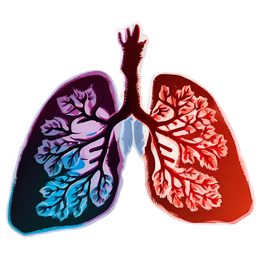 Lungs Silhouette Graphic Png Eeq1 PNG Image