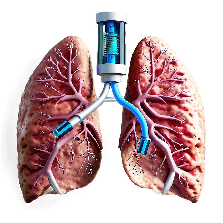 Lungs With Medical Tools Png 11 PNG Image