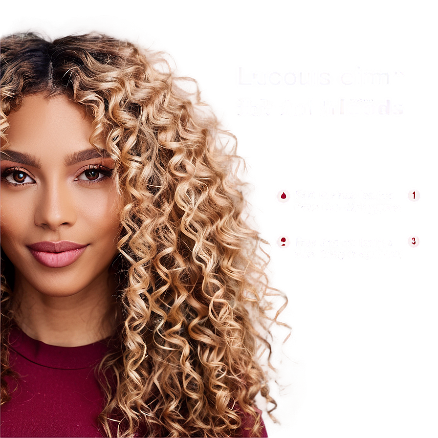 Luscious Perm Locks Png 95 PNG Image