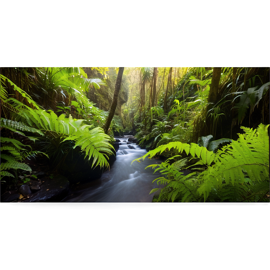 Lush Fern Canyon Png Gfm PNG Image