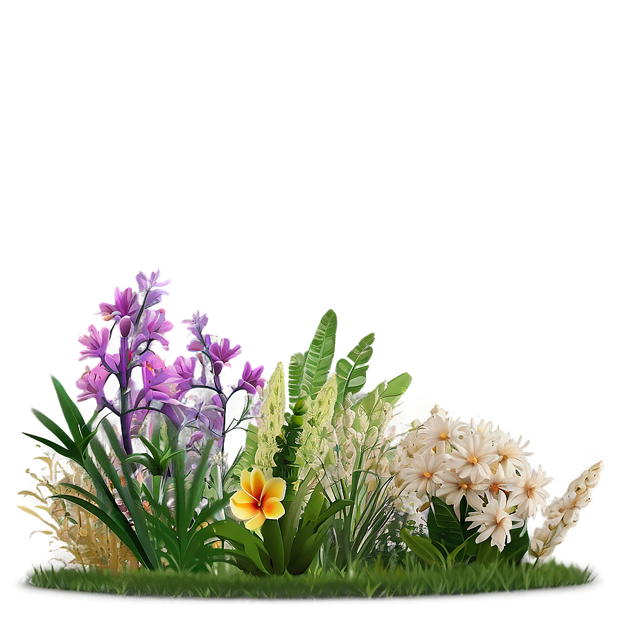 Lush Flores Landscape Png Cig7 PNG Image