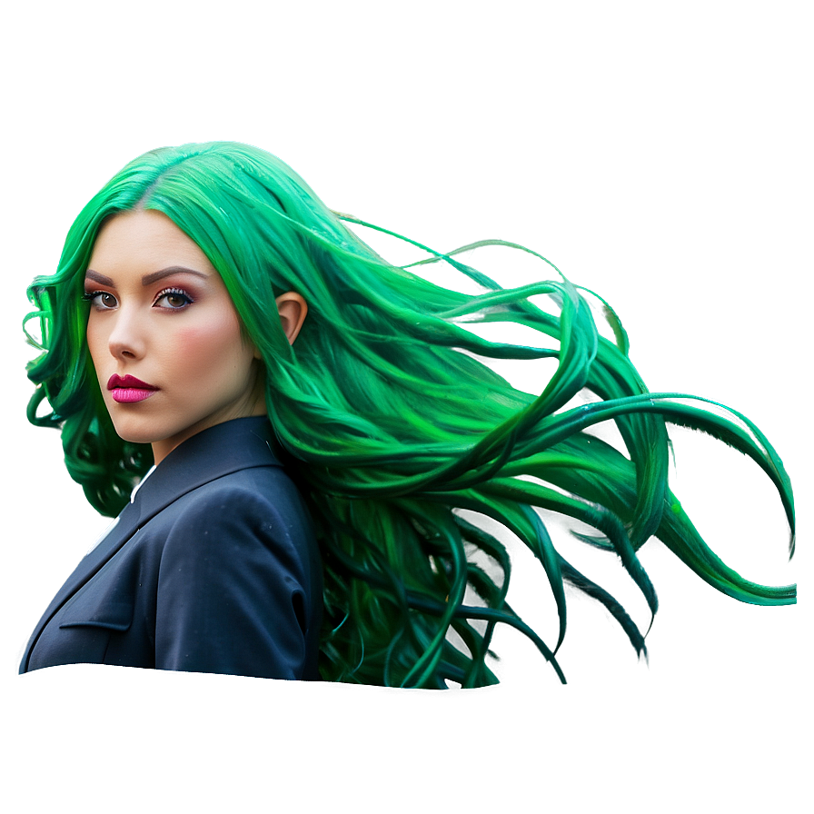 Lush Green Hair Forest Png Fba92 PNG Image