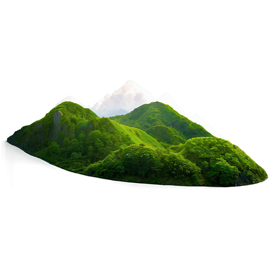 Lush Green Mountains Png 58 PNG Image