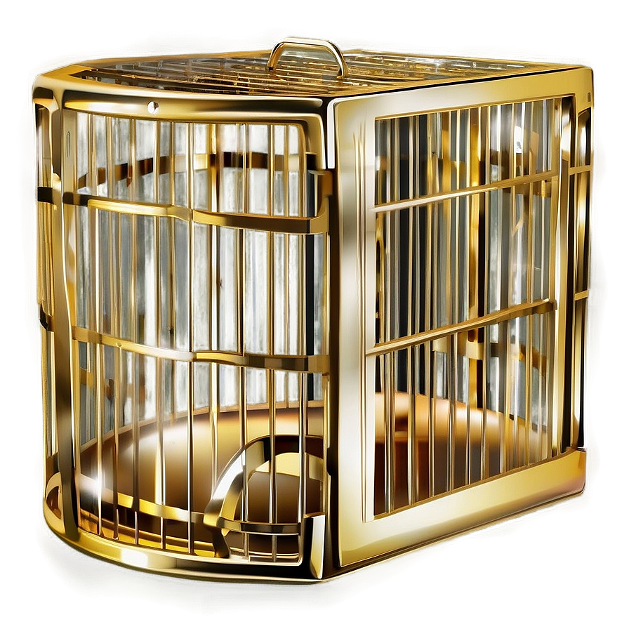 Luxurious Golden Cage Png 93 PNG Image