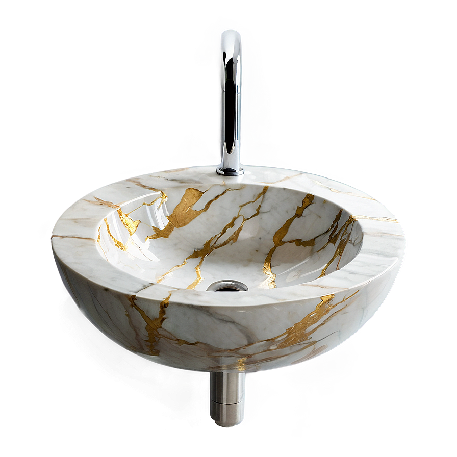 Luxurious Marble Sink Png Wku PNG Image