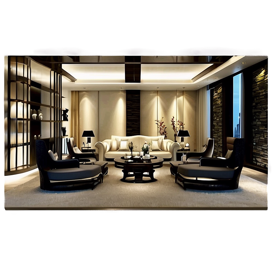 Luxury Apartment Decor Png Kmg33 PNG Image